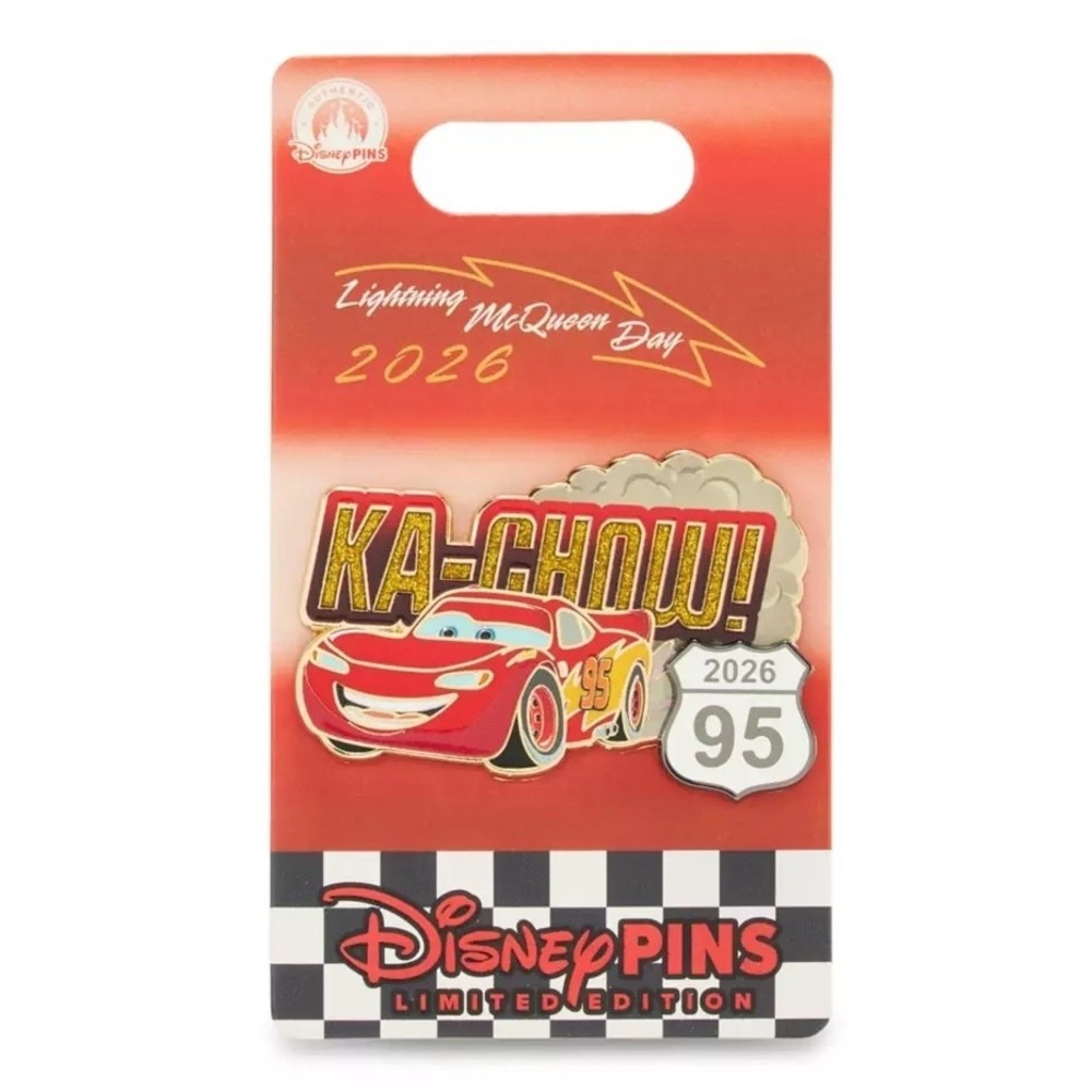 Lightning McQueen Ka-Chow Pin Cars Lightning McQueen Day 2026 LE 1500 Pin